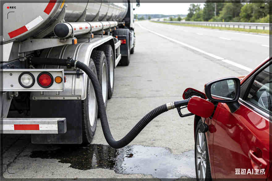 龙潭区汽车救援送水案例